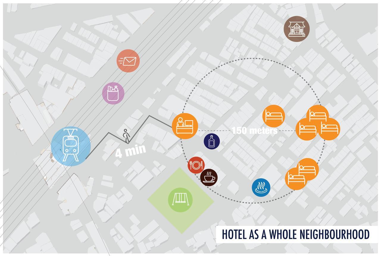 Sekai Hotel Ayame أوساكا المظهر الخارجي الصورة